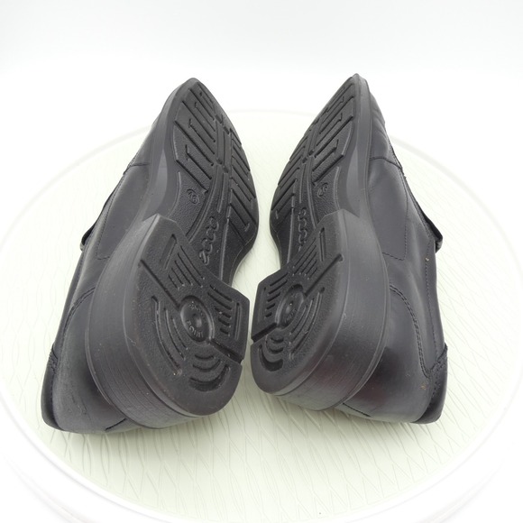 Ecco Helsinki 05013400101 Mens US 12 Dress Shoes Black Leather Slip On Loafers - Picture 6 of 11